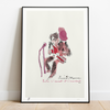 Affiche Grand Format "Entre L'Orient et L'Occident" signée par Enrico Macias et Joann Sfar (édition limitée)